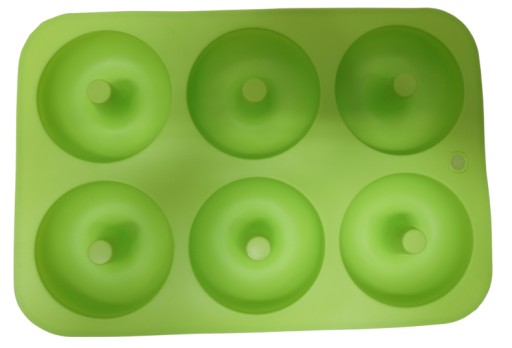 SILIKÓNOVÁ FORMA 6 DONUT TYP PNEUMATÍK NA MUBBLE, DONUTY