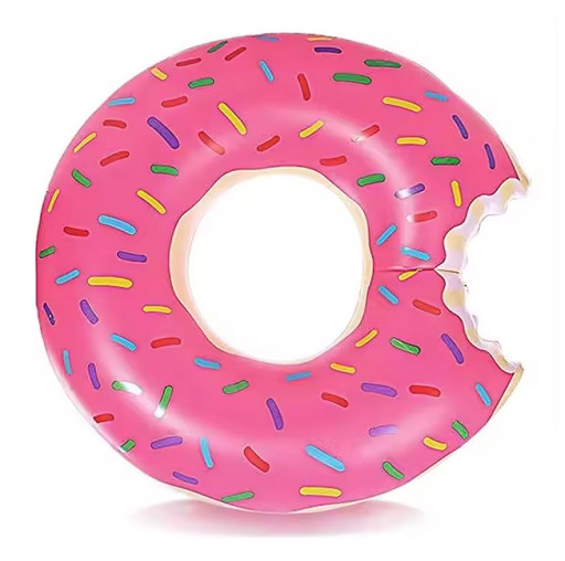 NAFUKOVACIE KOLESO JAHODOVÝ DONUT 59 cm #70