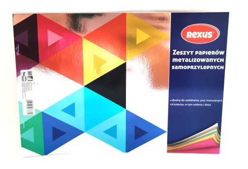 Farebný A4 metalický samolepiaci papier BENIAMIN