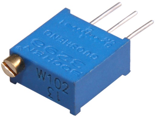 Viacotáčkový potenciometer 10K 25 otáčok 3296W 10Kom