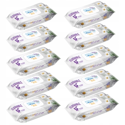 Aqua utierky PREMIUM vlhčený toaletný papier, 40 vlhčených listov