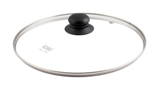 Žiaruvzdorná sklenená pokrievka 24 cm KOKO