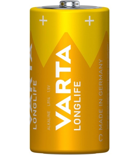 Alkalické batérie VARTA LR14 C LONGLIFE 4 kusy