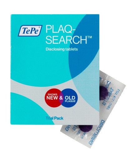 Tepe PlaqSearch tablety na farbenie bakteriálneho plaku 10 ks.