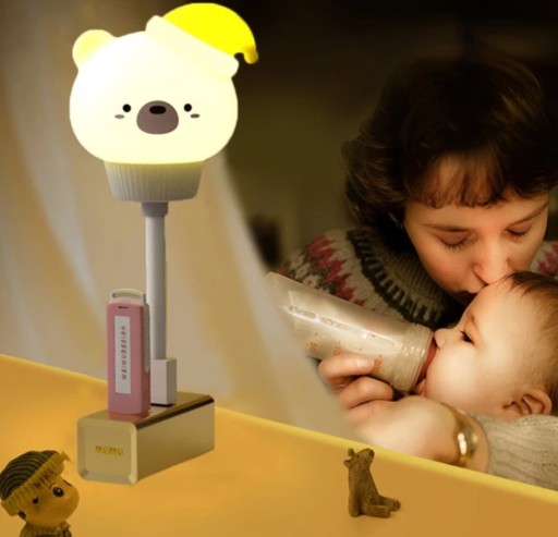 Detská nočná lampa USB DIAĽKOVÉ OVLÁDANIE LED NASTAVENIE