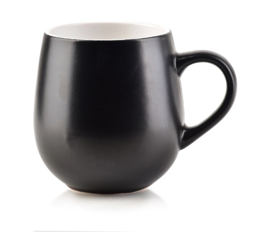 Keramický hrnček 500ml SALLY BARREL Čierny