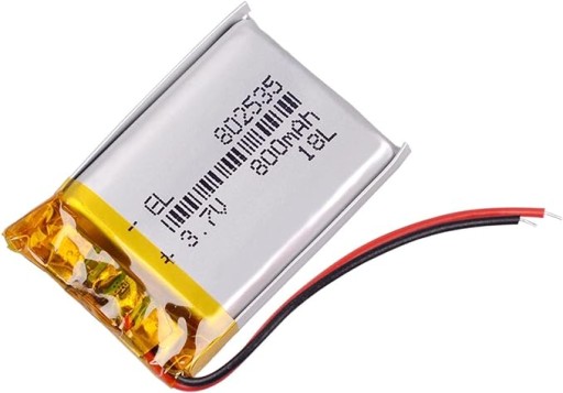 Batéria Li-Poly 800mAh 3,7V 802535