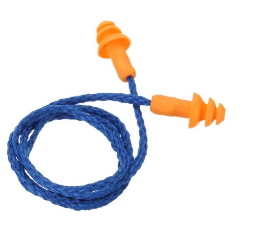 Chrániče sluchu, štuple do uší na šnúrke
