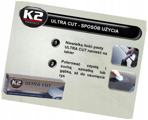 K2 ULTRA CUT PRE EFEKTÍVNE ODSTRAŇOVANIE ŠKRABINCOV 100g 951