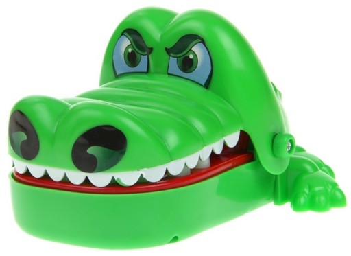 Arkádová hra Crocodile Caiman u zubára Sick Tooth pre rodinné deti