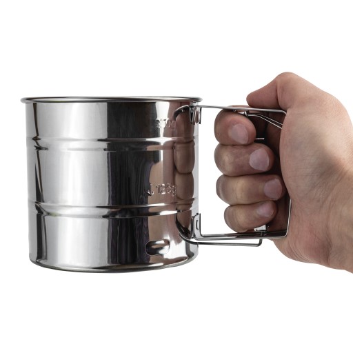 Kuchynské sito na múku, práškový cukor, 250g