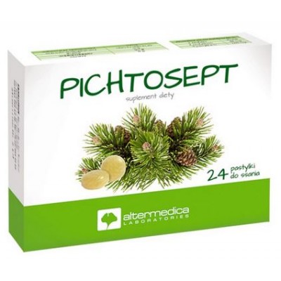Pichtosept 24 pastiliek na bolesť hrdla