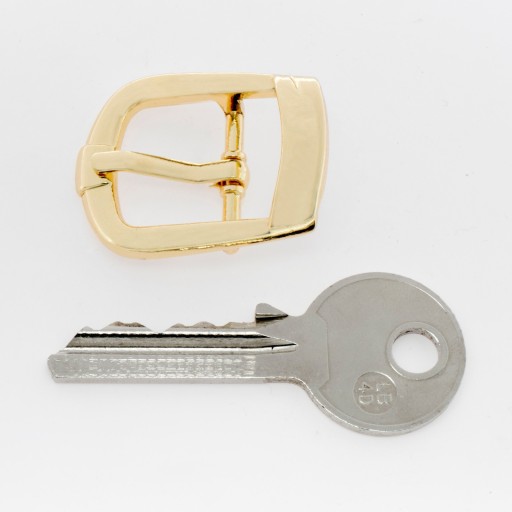 BUCKLE pracka na opasok ozdobná spona 20mm ZLATÁ