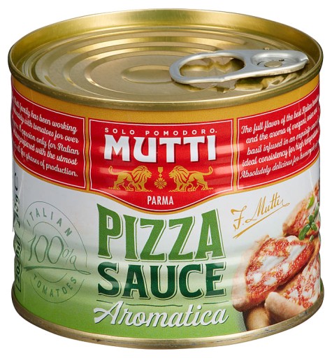 Mutti pizza omáčka paradajky s bylinkami originál IT