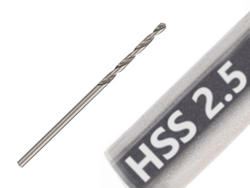 VŔTAČKA DO KOVU NWKa HSS 2,5 mm (10 ks)
