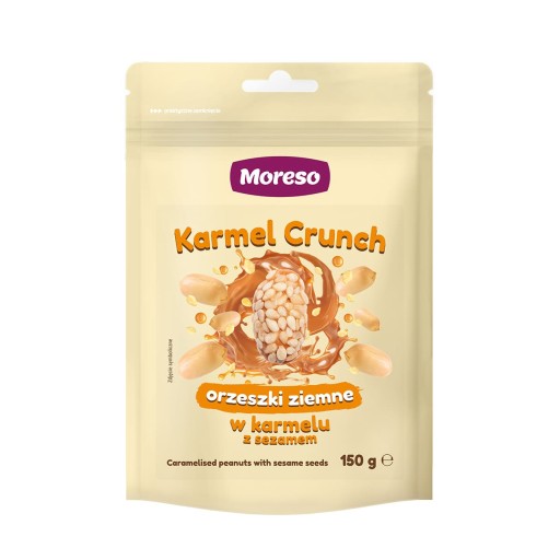 Moreso Arašidy karamel a sezam 150 g