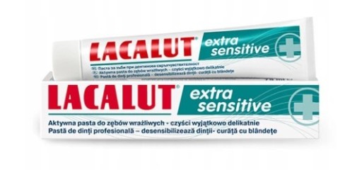Lacalut Extra Sensitive zubná pasta 75 ml