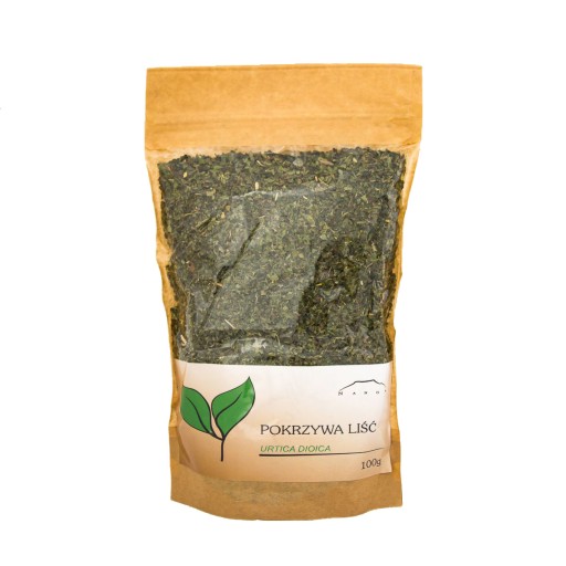 List žihľavy rezaný 100g Nanga