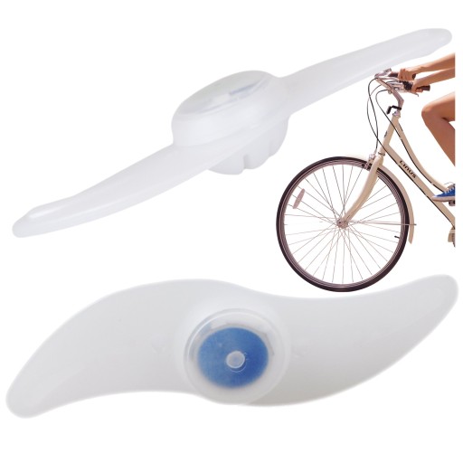 LED SVETLO NA BICYKEL NA KRYTE SPÚŠOK KOLESA