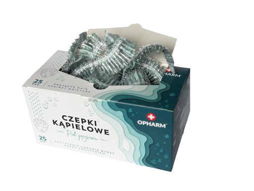 Plavecká čiapka Opharm 25 ks.