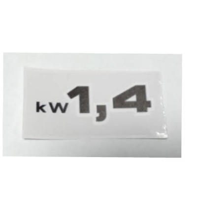 NÁLEPKA 1,4 kw ROMET OGAR 200 205 KOMÁR KADET