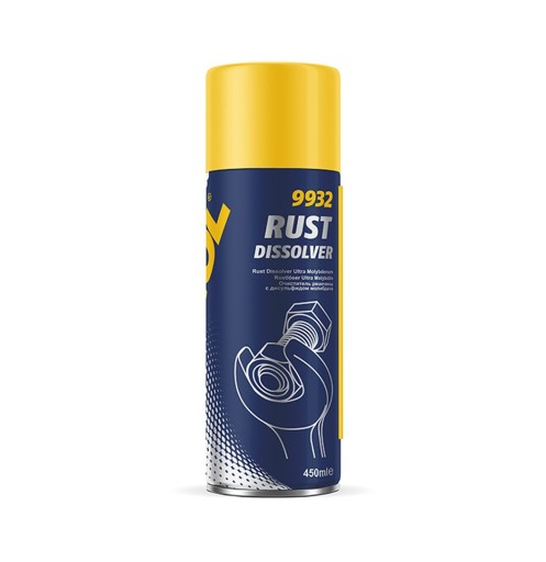 MANNOL ODSTRAŇOVANIE HRDZE pomocou MoS2 450ml sprej 9932 MANNOL