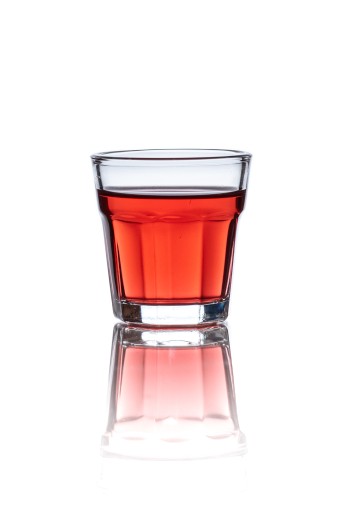 Poháre na vodku, priehľadné, 40 ml, 6 ks.
