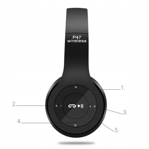 BLUETOOTH 5.0 BEZDRÔTOVÉ SLÚCHADLÁ P47