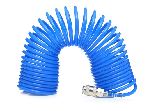 PNEUMATICKÁ ŠIRÁLOVÁ HADICA PRE KOMPRESOR 5x8MM 10M