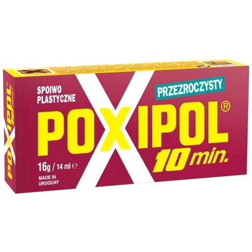 POXIPOL GLUE, TRANSPARENTNÉ, 16g/14ml
