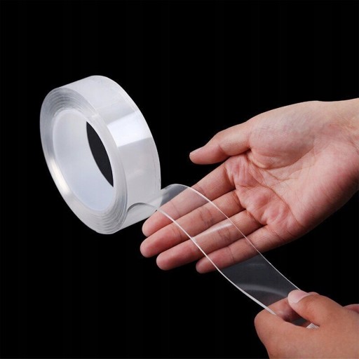 Nano páska 5 m x 20 mm opakovane použiteľná silná obojstranná vodotesná