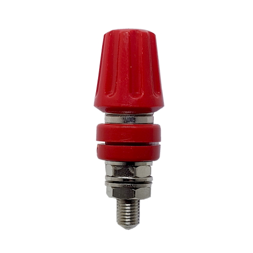 ZL-5/1 laboratórna svorka banán 6mm 40A červená