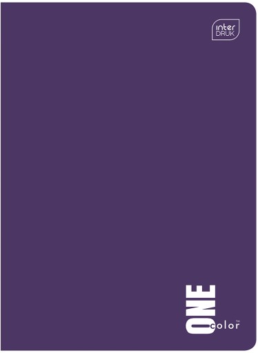 Zápisník A5 96 listov Grid One Color Interprint