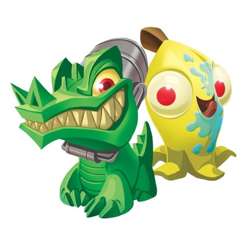 FLUSH FORCE 5-balenie HORRIBLE TOILET MONSTER WC set 5 figúrok