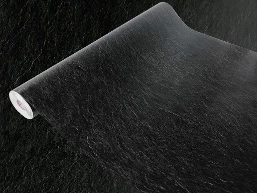 Nábytková dyha Black Slate Dark Matt PVC fólia