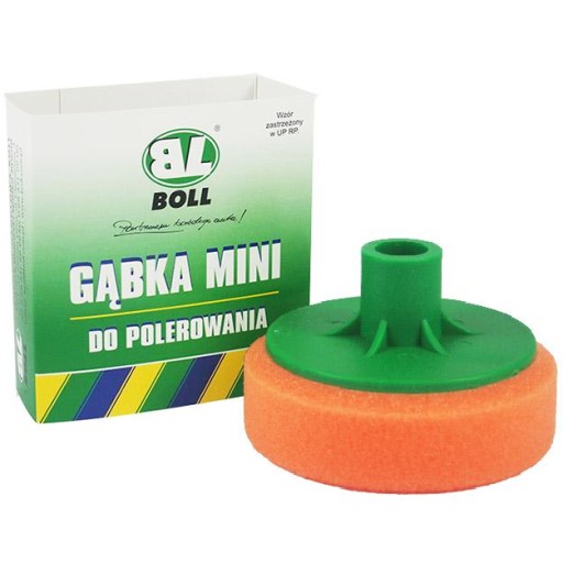 BOLL leštiaca hubka MINI M14 ORANŽOVÁ 80mm