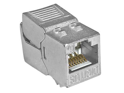 RJ45/8P8C zásuvka kat.6A STP typ KEYSTONE beznástrojové kontakty LSA DIGITUS