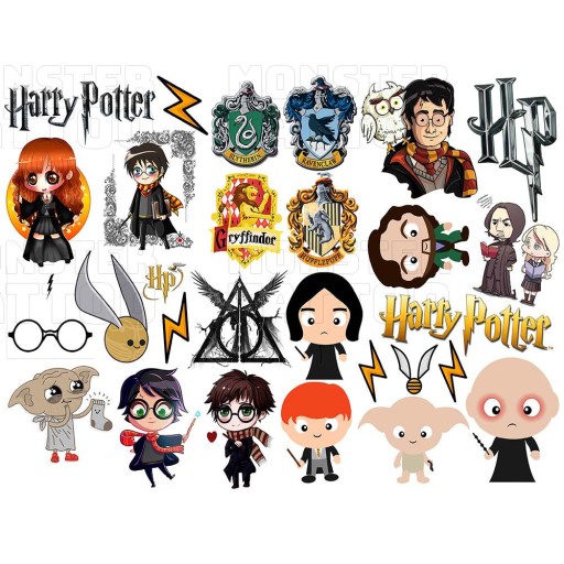 UMÝVAJÚCE DOČASNÉ TETOVANIE PRE DETI HARRY POTTER ORIGINÁLNE DIZAJNY