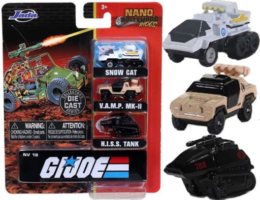 VOJENSKÉ KOVOVÉ AUTÁ GI JOE 3V1 - DICKIE