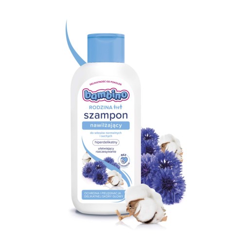BAMBINO FAMILY ŠAMPÓN NA VLASY 400ML ZVLHČUJÚCI