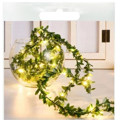 BOXwood LED listová girlanda na drôte