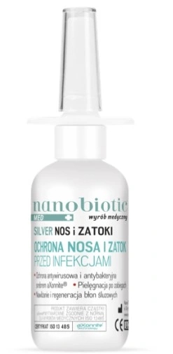 Nanobiotic Med Plus Nos Sinuses nosový sprej 30ml