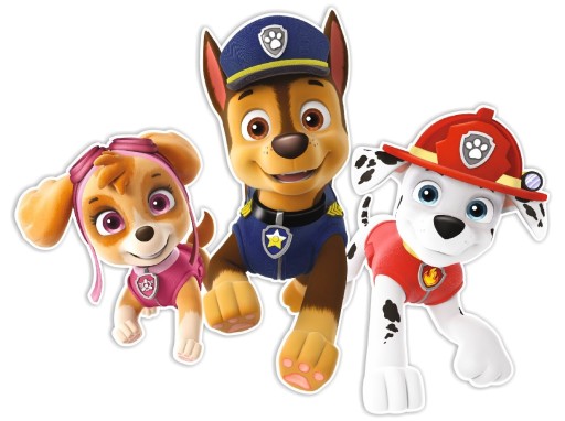 Nástenná dekorácia Paw Patrol - Skye Chase Marshall