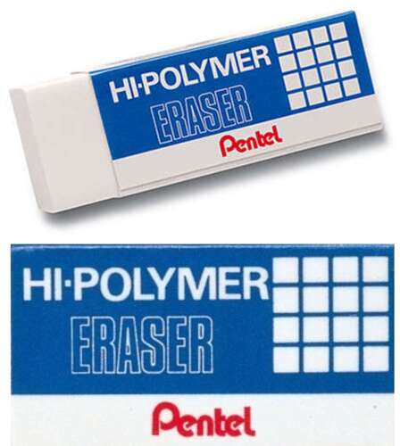PENTEL CERUŽKOVÁ GUMA ZEH-10 HI-POLYMÉROVÁ GUMA MÄKKÁ NEZNEČISTÍ