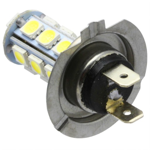 H7 LED ŽIAROVKA 18xSMD 5050 DAYLIGHT BIELA 5W DRL