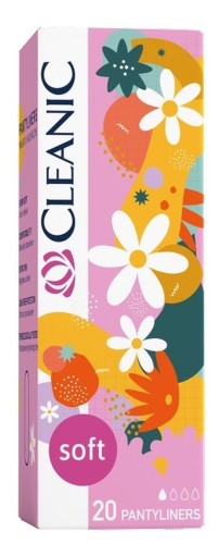 Cleanic Cleanic mäkké hygienické vložky 20 ks