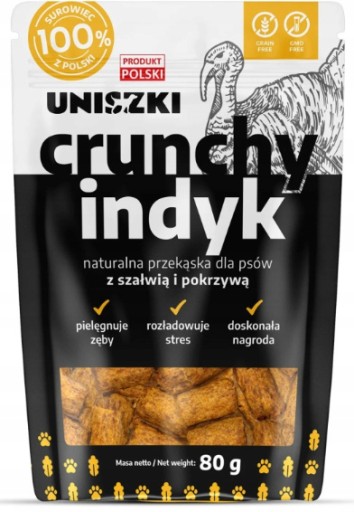 Uniszki chrumkavý králik 80g.