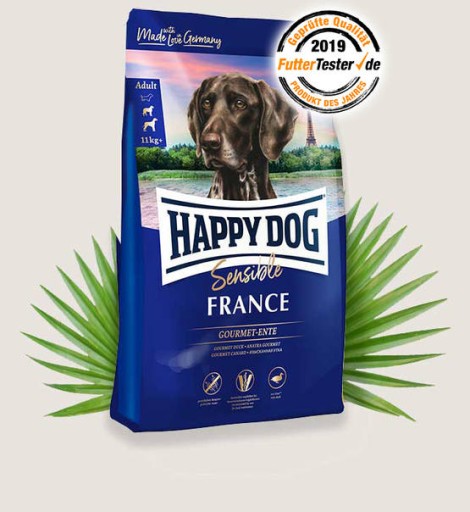 Happy Dog Supreme France 300g kačica + ZDARMA!