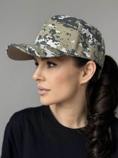 DÁMSKA PÁNSKA BEJZBALOVÁ ČIAPKA ŠPORTOVÁ POHODLNÁ LETNÁ LETNÁ CAMO FARBA