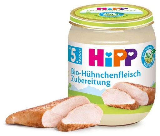 Hipp Bio bezlepková večera Kuracie mäso 5m 125g